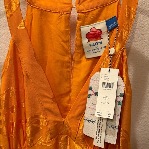 Farm Rio X Anthropologie V-Neck Tiered maxi dress - brand new with tag - Picture 5 of 7